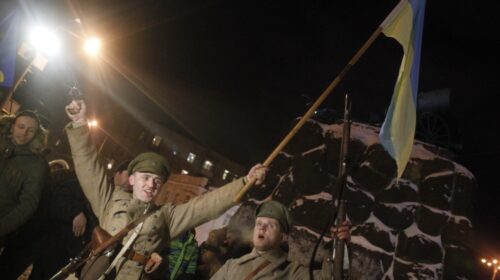 Біля "Арсеналу" знову йшов "бій" за Київ