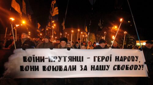 Біля "Арсеналу" знову йшов "бій" за Київ