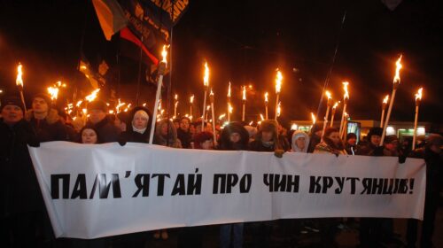 Біля "Арсеналу" знову йшов "бій" за Київ
