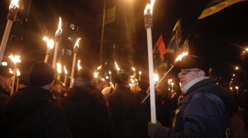 Біля "Арсеналу" знову йшов "бій" за Київ