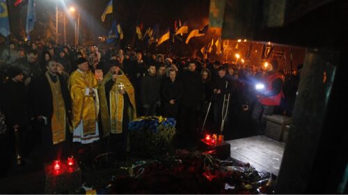 Біля "Арсеналу" знову йшов "бій" за Київ