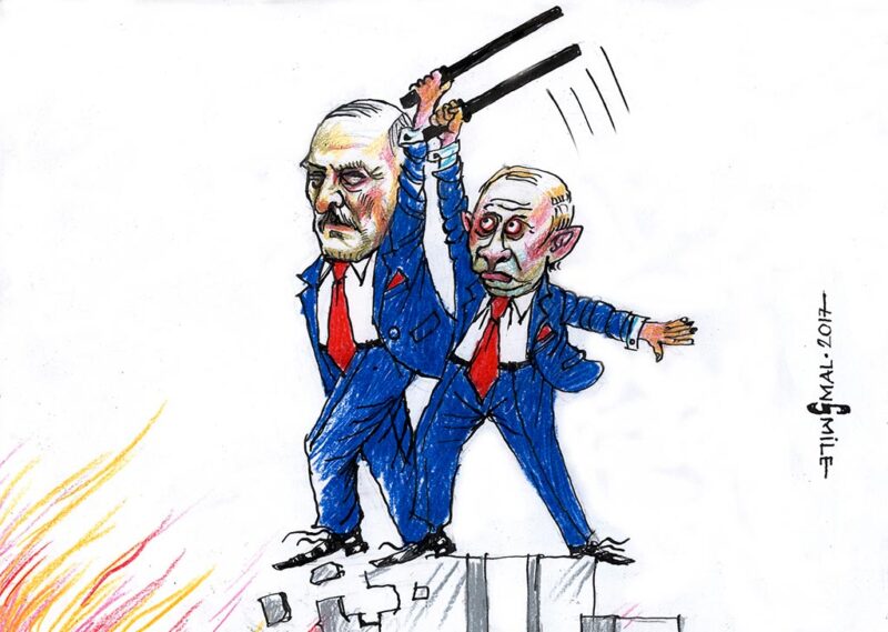 Лукашенко і Путін