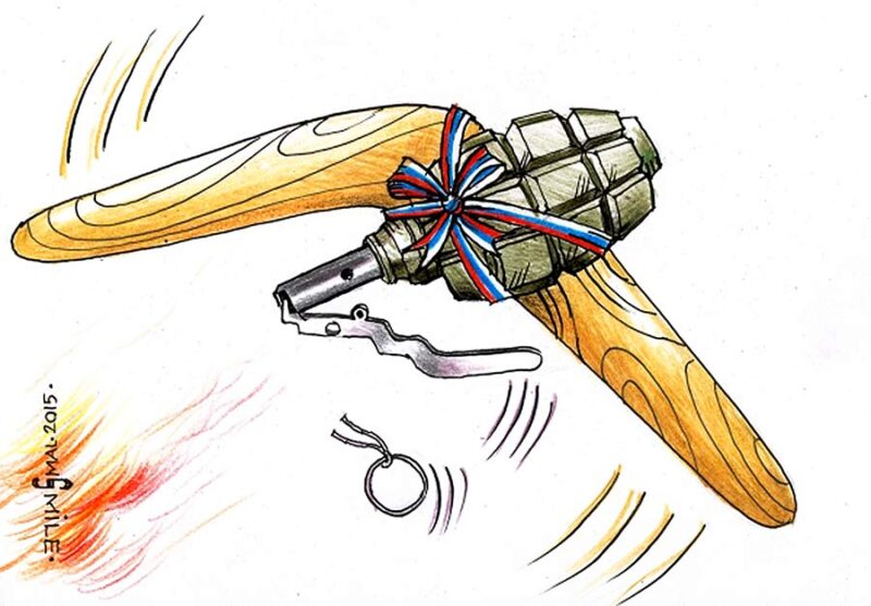 Малюнок Олега СМАЛЯ