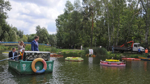 Фестиваль клумб на воді