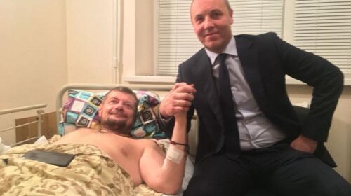 До Мосійчука в лікарні завітав Парубій