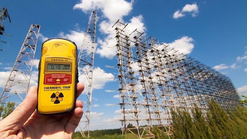 Радіолокаційна станція "Дуга" у Чорнобильській зоны відчуження