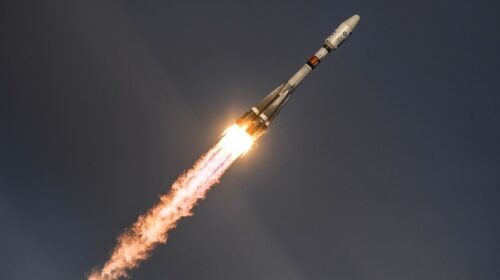 Запуск ракети-носія "Союз-2.1б" з космодрому "Східний"