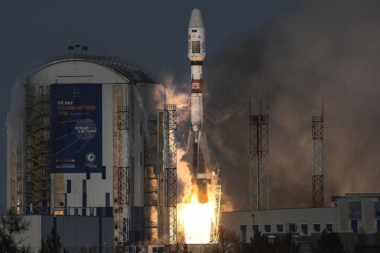 Запуск ракети-носія "Союз-2.1б" з космодрому "Східний"