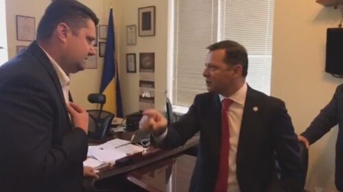 Ляшко з "радикалами" увірвався до Вищого адміністративного суду