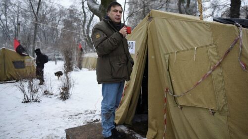Саакашвілі знову нахамив журналістам