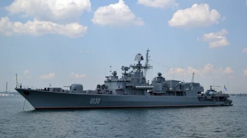 Флагман українського флоту - фрегат "Гетьман Сагайдачний"