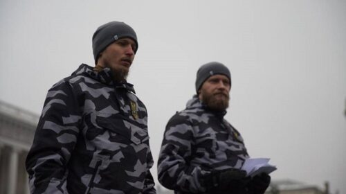 Нова вулична армія? У Києві відбулася присяга "Національних дружин"