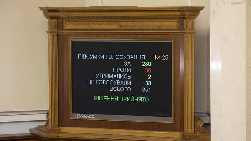 Рада ухвалила закон про реінтеграцію Донбасу