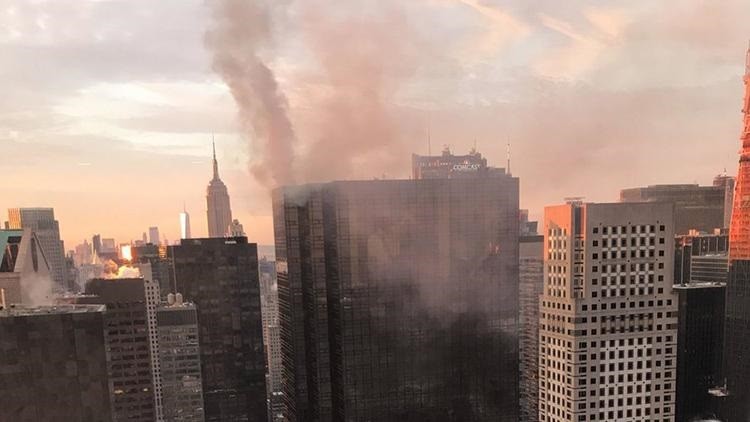 У Нью-Йорку спалахнув хмарочос Trump Tower