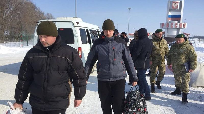 РФ повернула двох викрадених у жовтні прикордонників