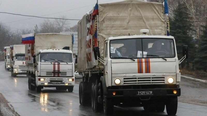 Росія відправила на Донбас 75-й “гумконвой”