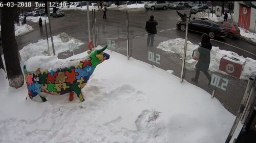 Mercedes з кортежу Порошенка збив пенсіонера