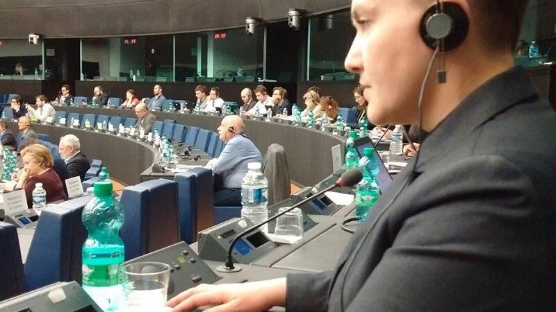 Савченко не прийшла на допит в СБУ, працює в Європарламенті