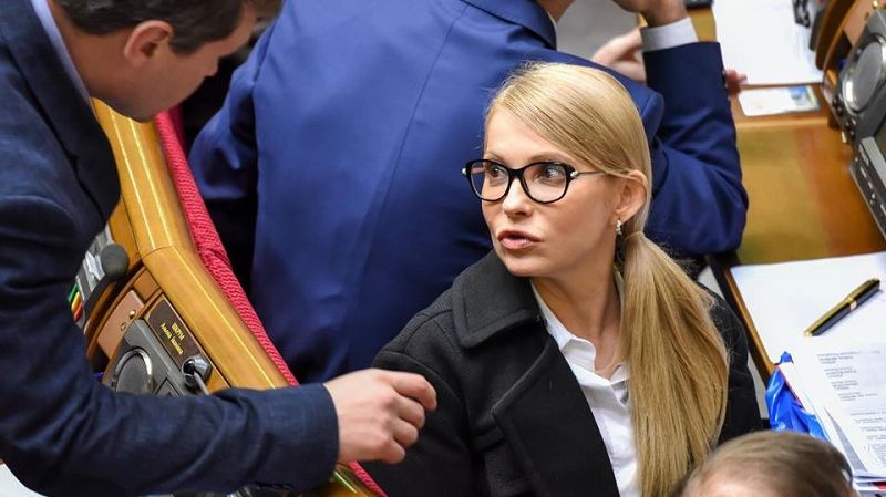 Тимошенко привітала Порошенка з Днем кондитера