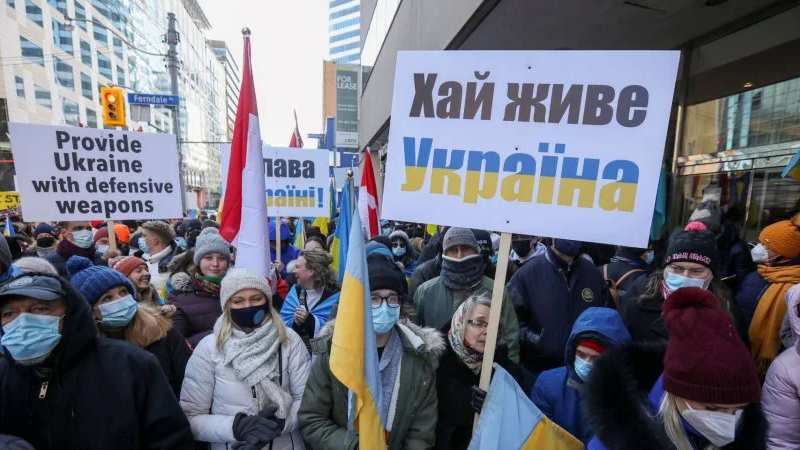 У Канаді відбулися акції протесту на підтримку України