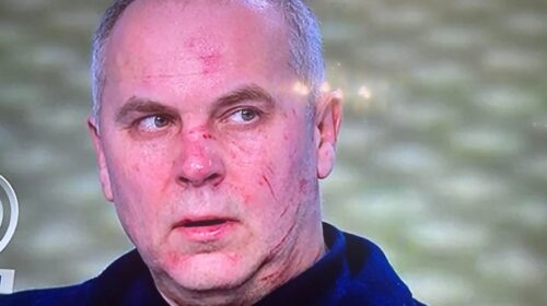 Нардеп Шуфрич на підлозі у студії