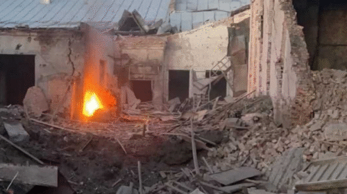 Московитська орда вдарила ракетами по Чернігову