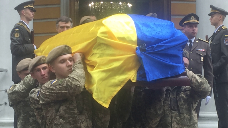 Війна знову забирає кращих: у Києві попрощалися з Денисом Антіповим (+відео)