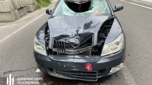 Біля блокпосту на виїзді з Києва дорогою до Броварів сталася ДТП