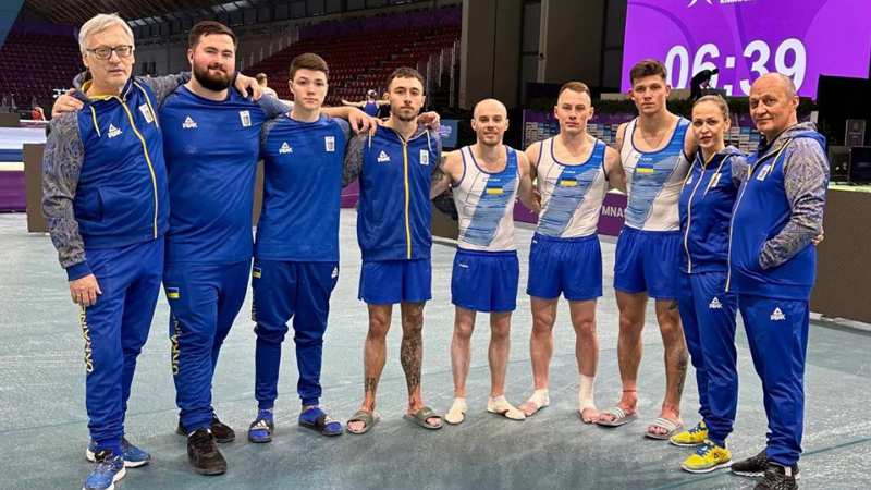 Українські гімнасти стали чемпіонами на Євро-2024