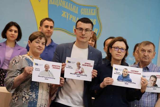 Національна спілка журналістів вимагає негайно звільнити з полону захоплених українських медійників
