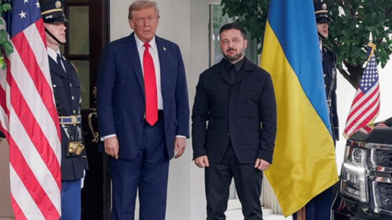 У Вашингтоні почалася зустріч Зеленського і Трампа
