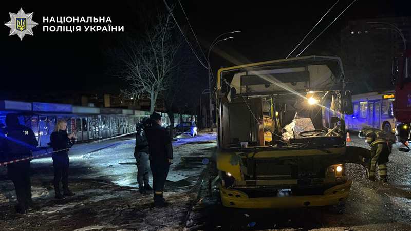 У Києві вибухнув автобус