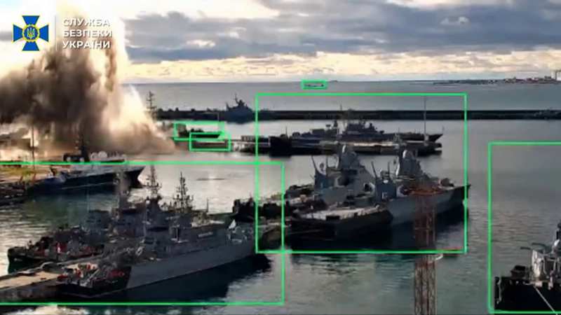 Унікальна спецоперація: CБУ вдарила по підводному човну в Новоросійську (+відео)