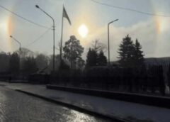 У Різдвяному небі над Львовом з’явилося унікальне оптичне явище (+фото)