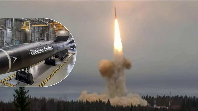 Окупанти офіційно заявили про удар по Україні “Орєшніком”