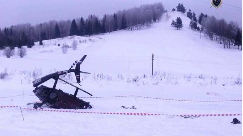 У рф розбився гелікоптер з олігархами, які допомагали у війні проти України (+відео)