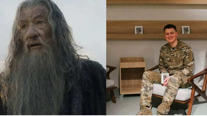 Зірка фільмів “Володар перснів” і “Люди Ікс” зворушливо зачитав вірш українського ветерана (+відео)