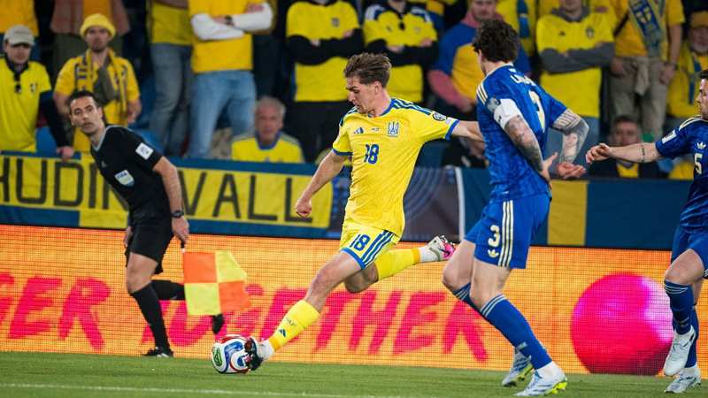 Збірна України програла Швеції і припинила боротьбу за путівку на чемпіонат світу з футболу