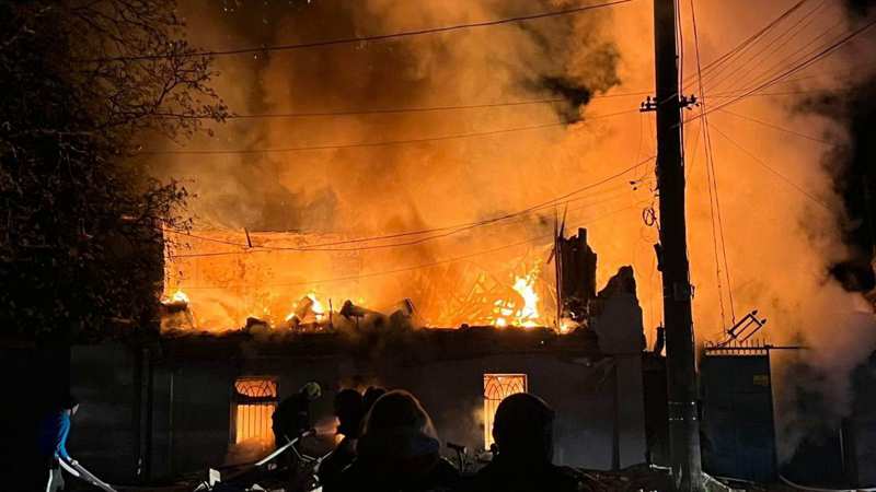 Вночі російські терористи вдарили по Одесі